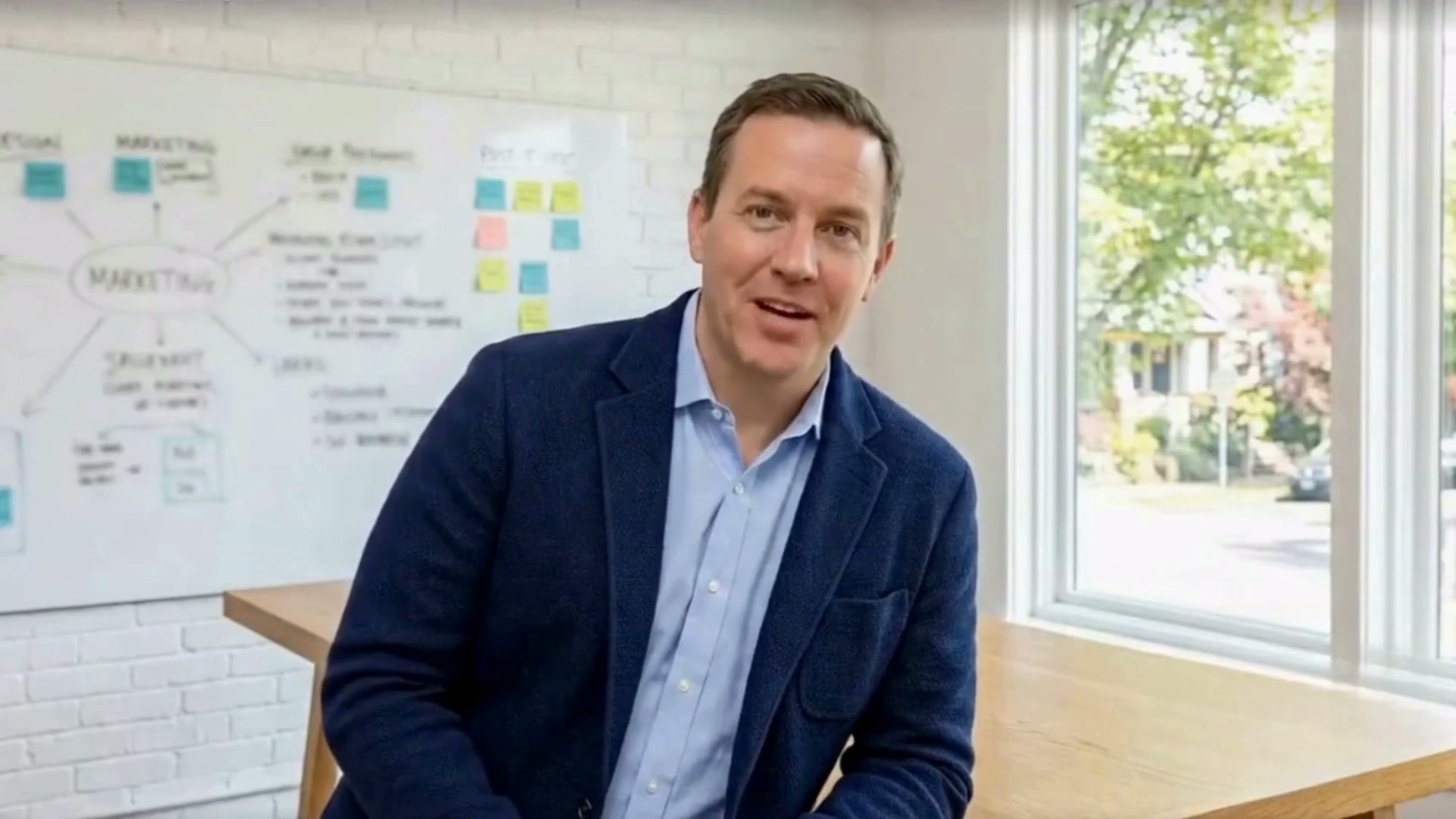 Preview of GrowCare home care marketing services video showing dashboard and results